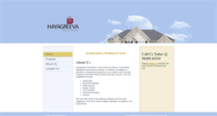 Desktop Screenshot of hayagreevapromoters.co.in