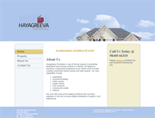 Tablet Screenshot of hayagreevapromoters.co.in